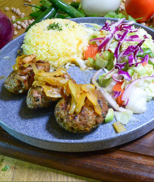 Kebab Ground Beef Plate